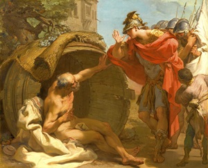 Diogenes and Alexander the Great