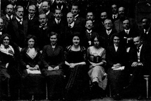 Freud and Jung in group photo